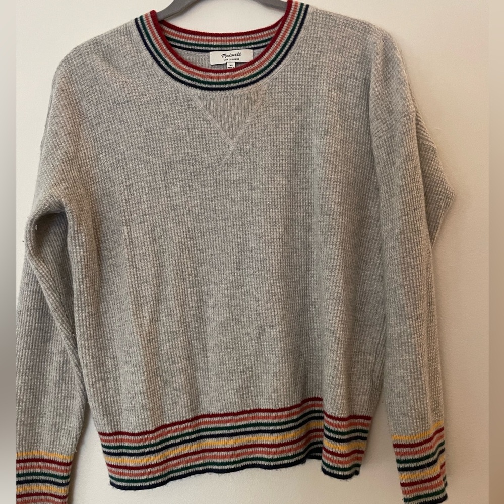 Madewell Cashmere crewneck sweater